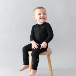 Discount Kyte Baby Zippered Romper in Midnight