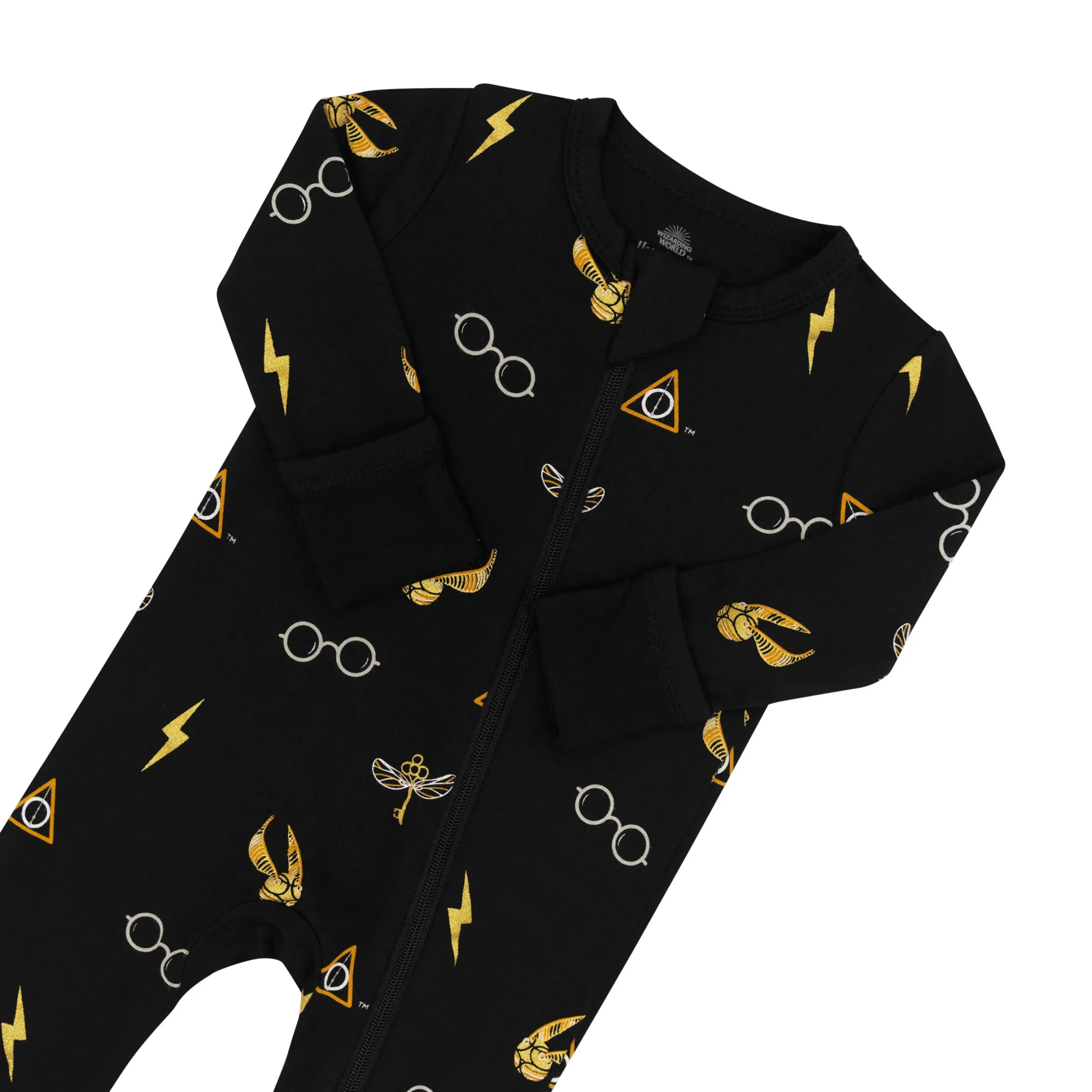 Clearance Kyte Baby Zippered Romper in Midnight Icon