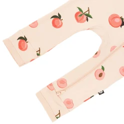 Discount Kyte Baby Zippered Romper in Peach