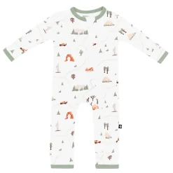 Online Kyte Baby Zippered Romper in Road Trip