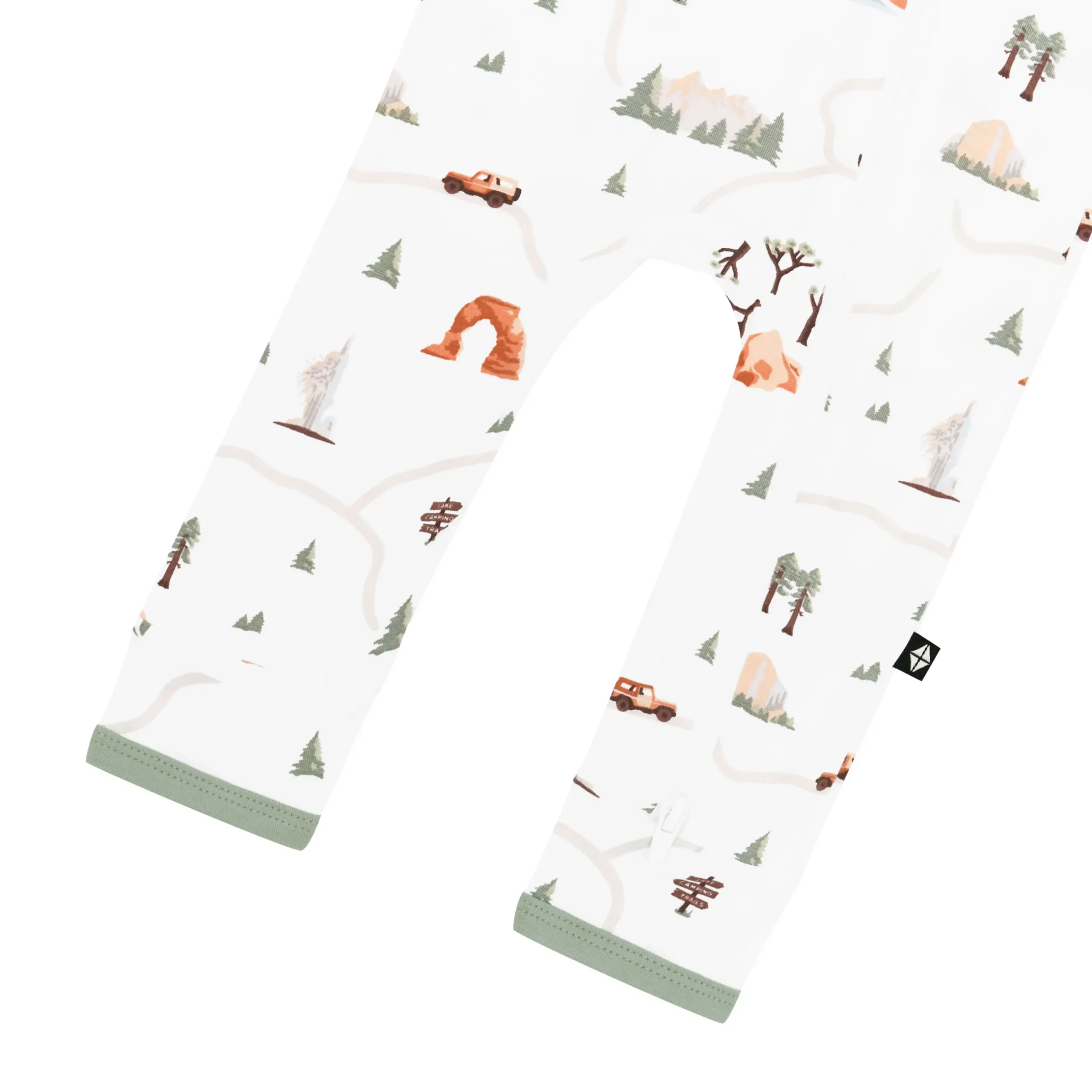 Online Kyte Baby Zippered Romper in Road Trip