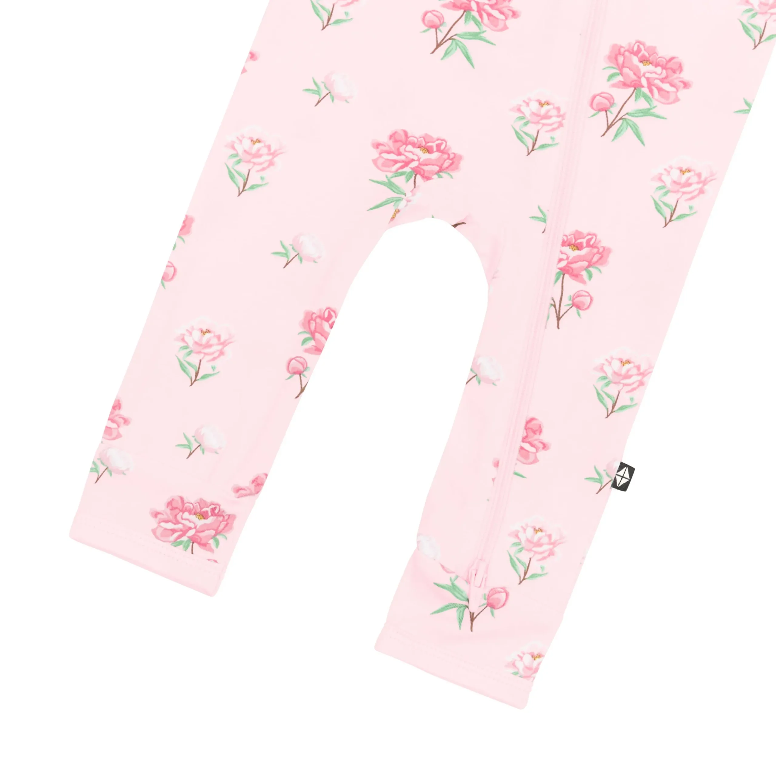 Best Kyte Baby Zippered Romper in Sakura Peony