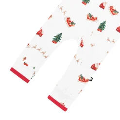 Online Kyte Baby Zippered Romper in Santa Sleigh