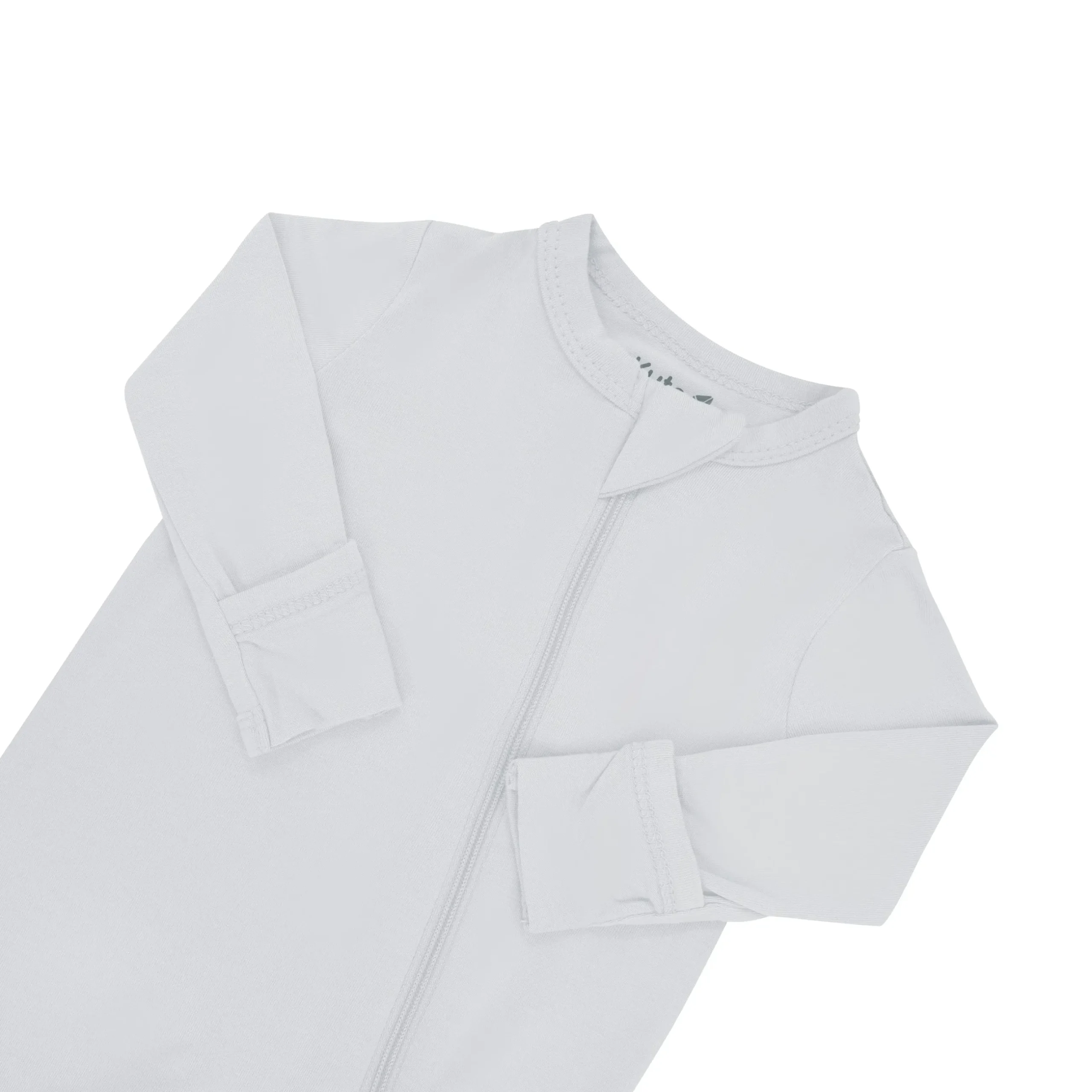 Outlet Kyte Baby Zippered Romper in Storm