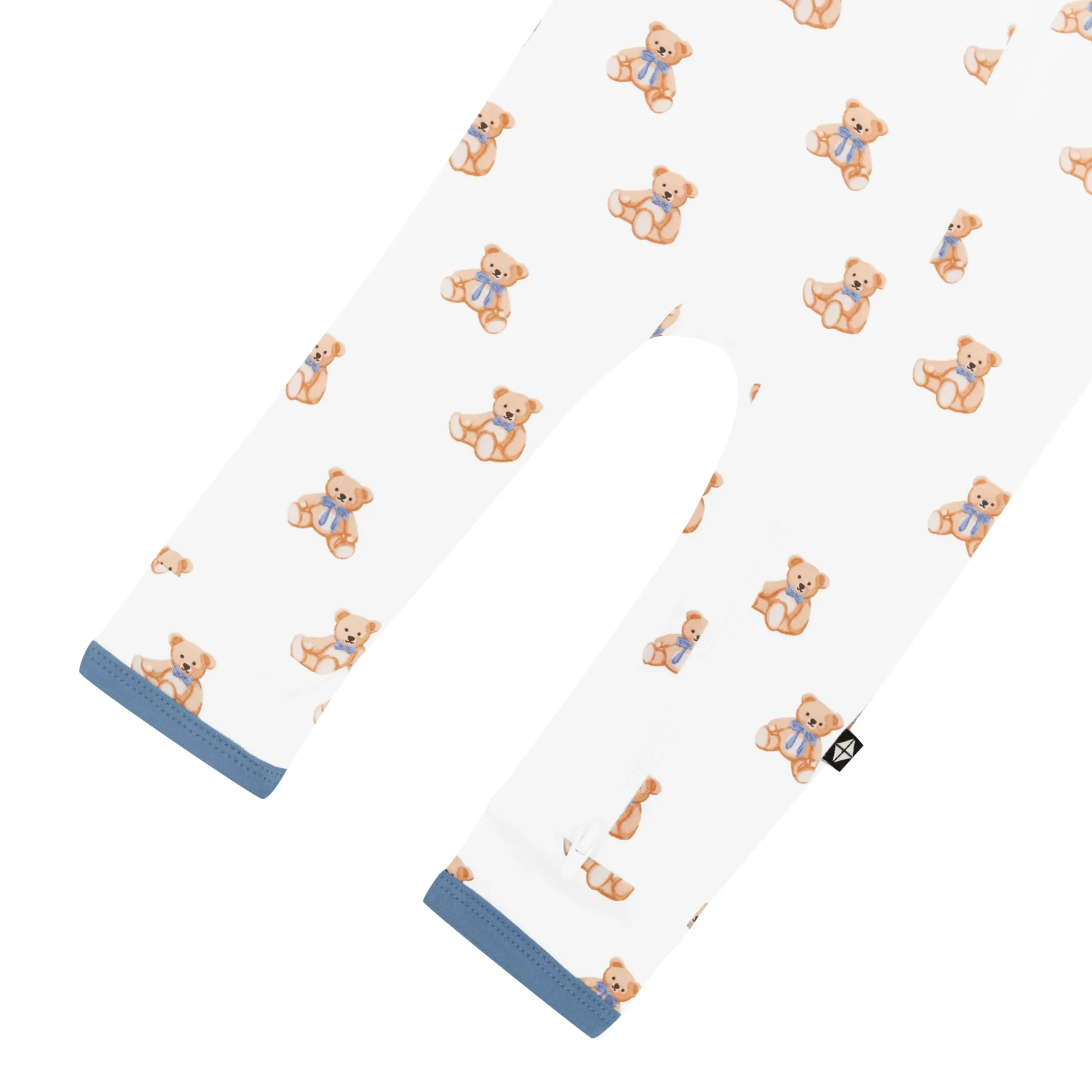 New Kyte Baby Zippered Romper in Teddy Bear