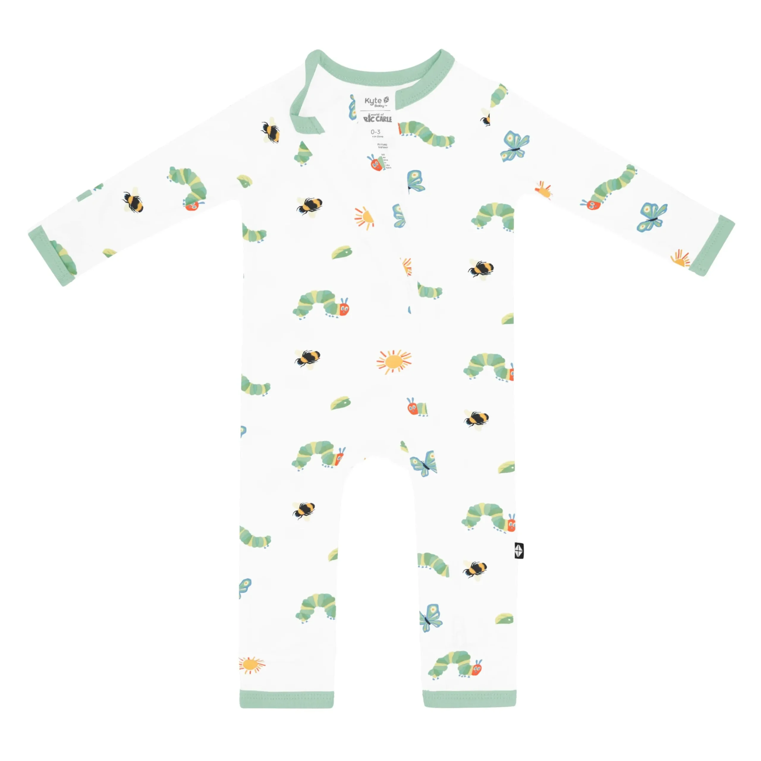 Kyte Baby Zippered Romper in The Very Hungry Caterpillar™ and Friends