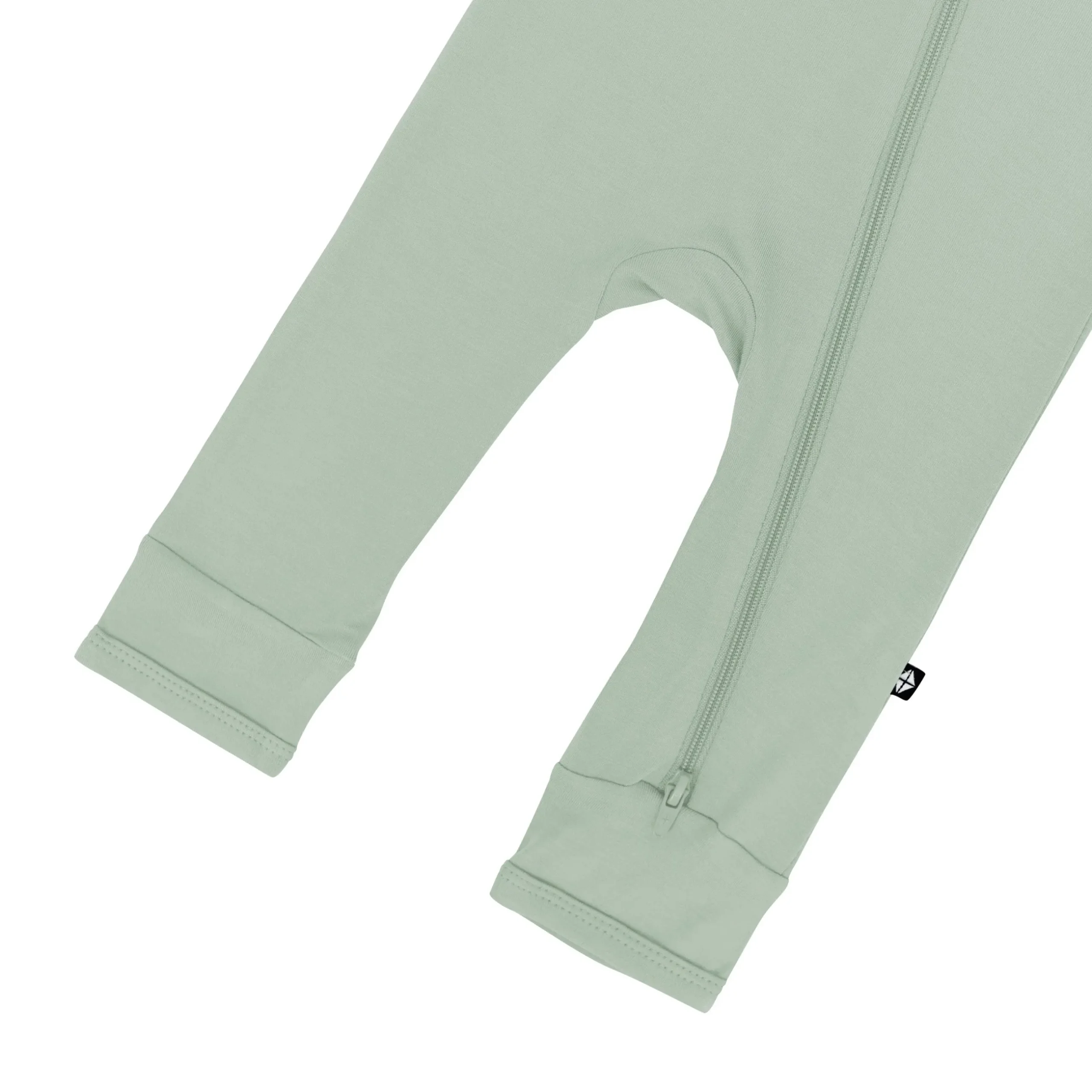 Sale Kyte Baby Zippered Romper in Thyme
