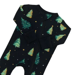 Best Kyte Baby Zippered Romper in Twinkle Tree