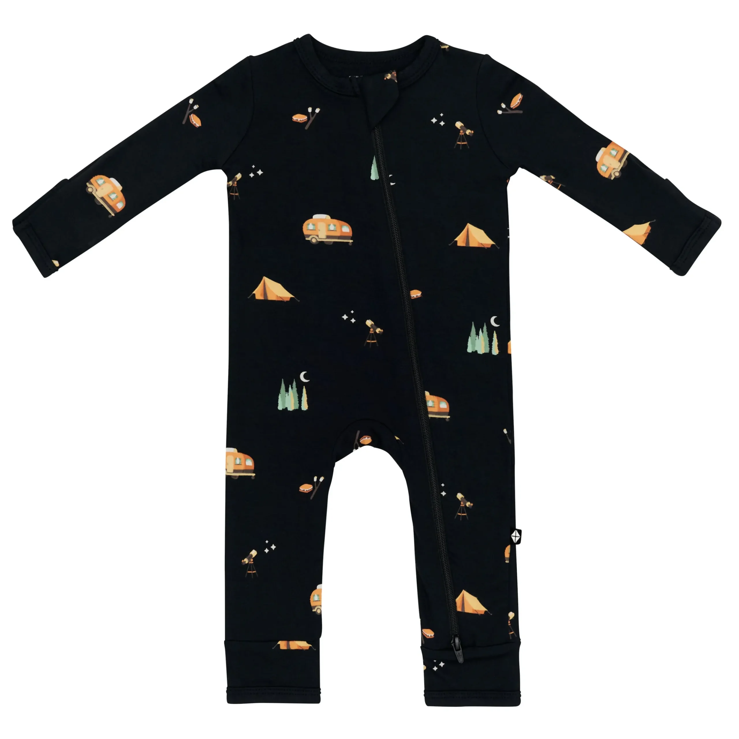 Online Kyte Baby Zippered Romper in Under the Stars