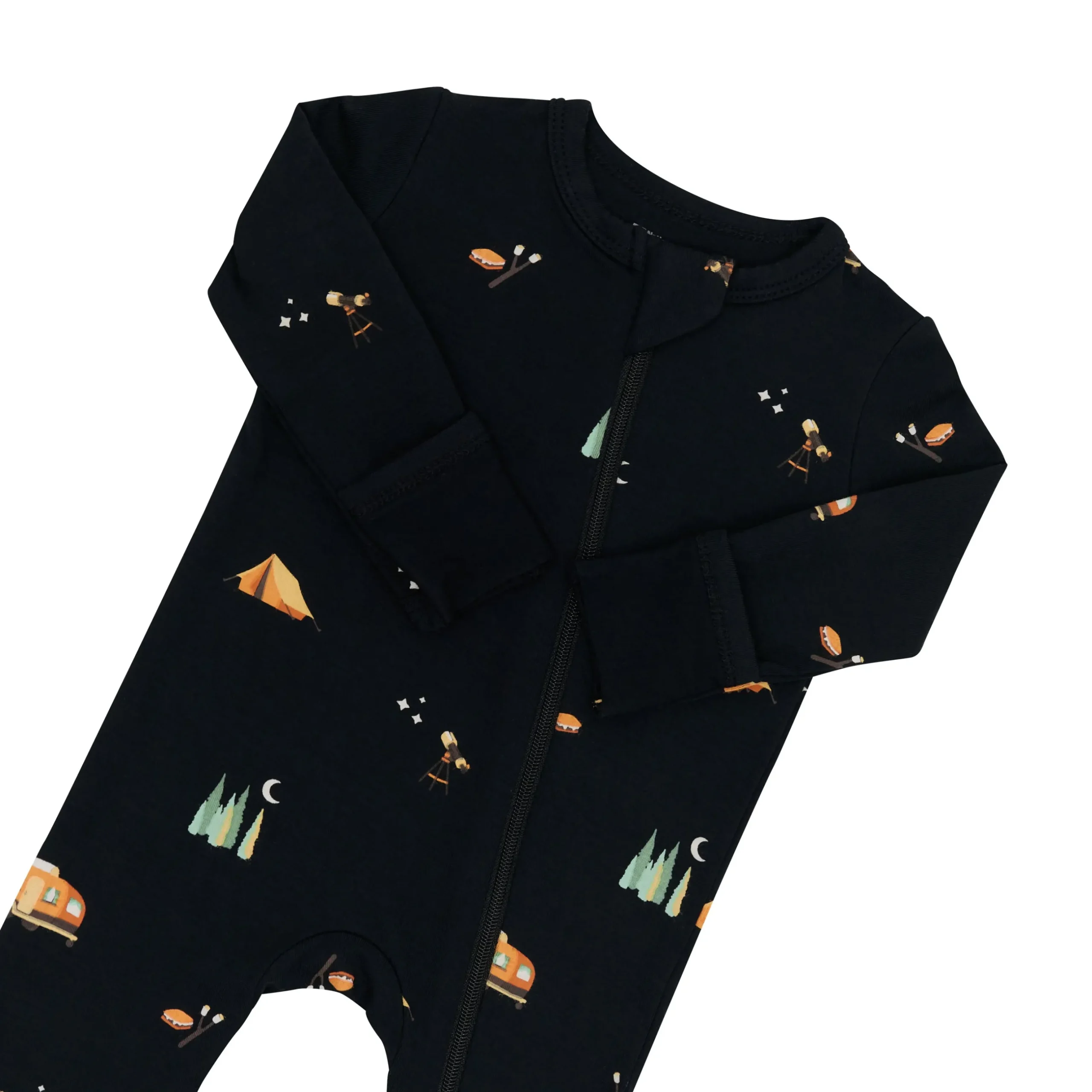 Online Kyte Baby Zippered Romper in Under the Stars