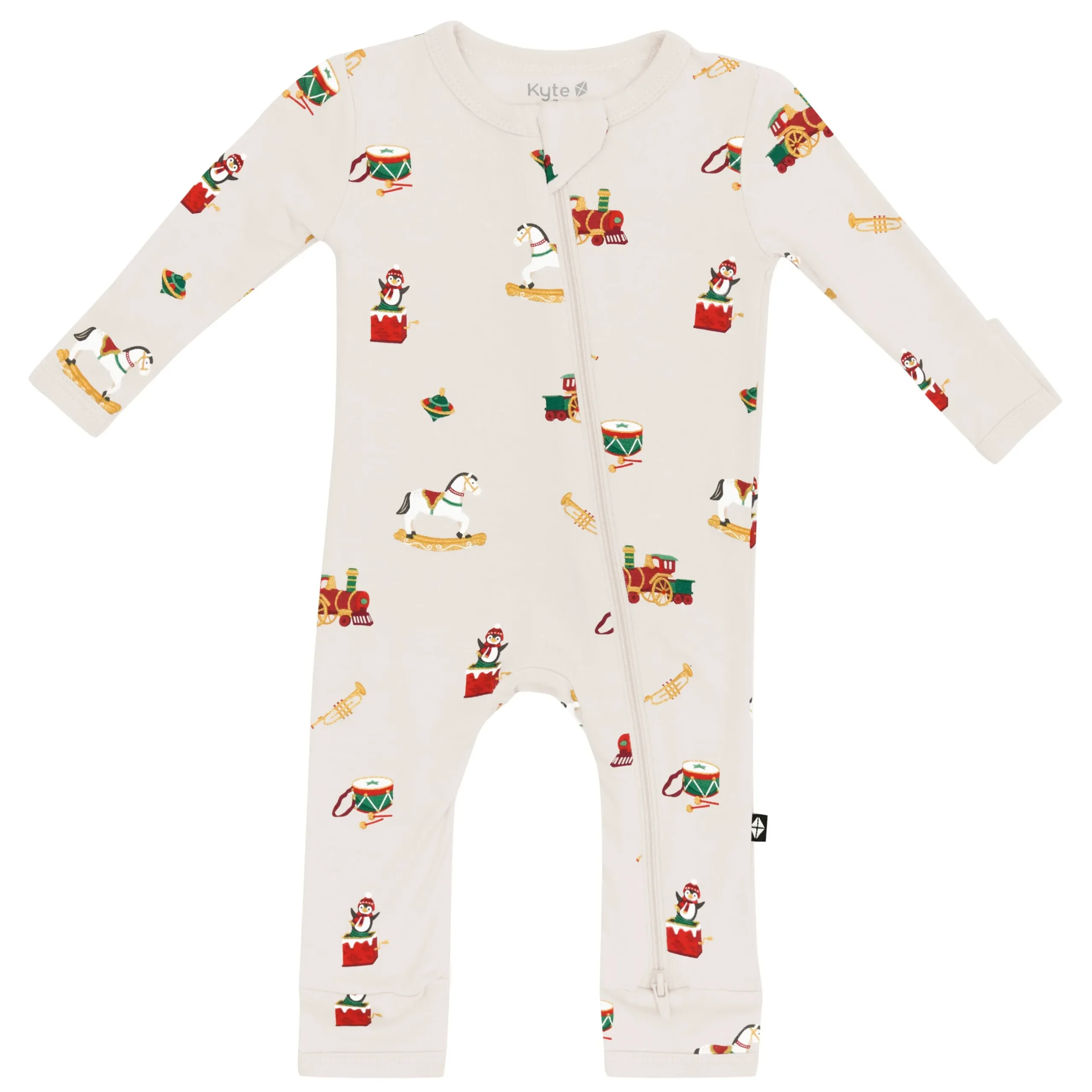 Online Kyte Baby Zippered Romper in Vintage Toys