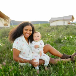 Best Kyte Baby Zippered Romper in Wildflower