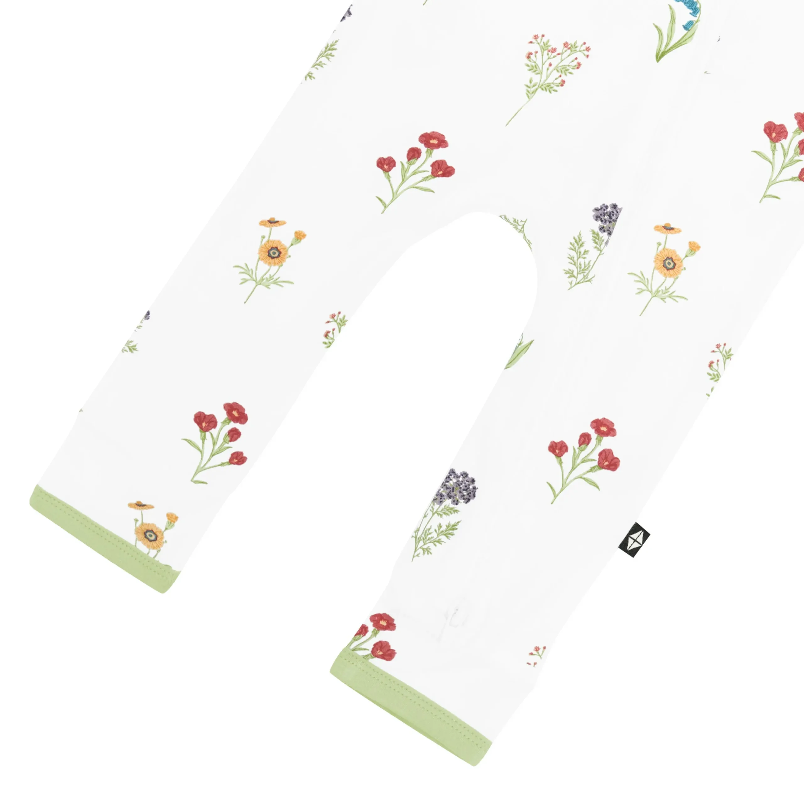 Best Kyte Baby Zippered Romper in Wildflower