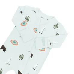 Hot Kyte Baby Zippered Romper in Yellowstone