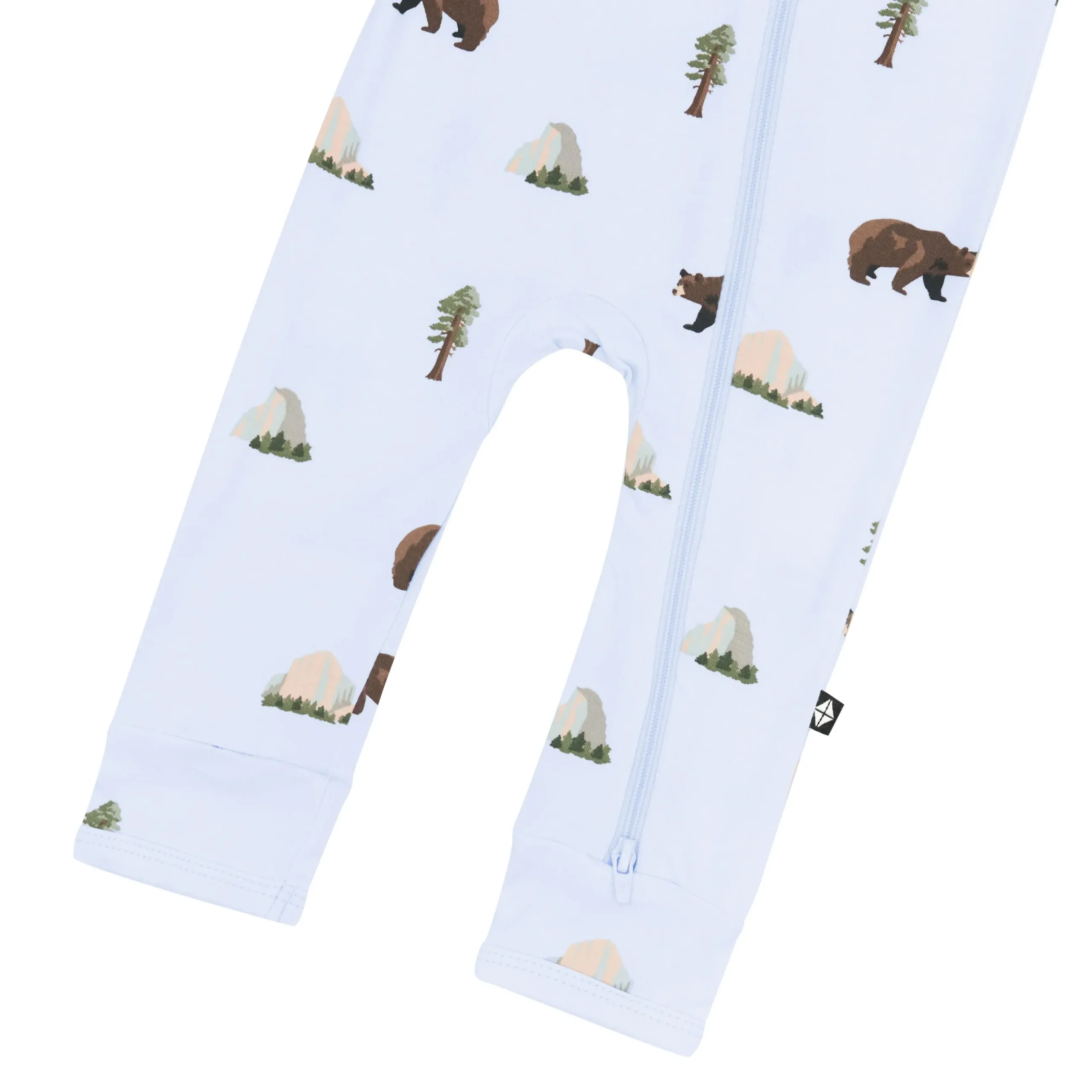 Clearance Kyte Baby Zippered Romper in Yosemite