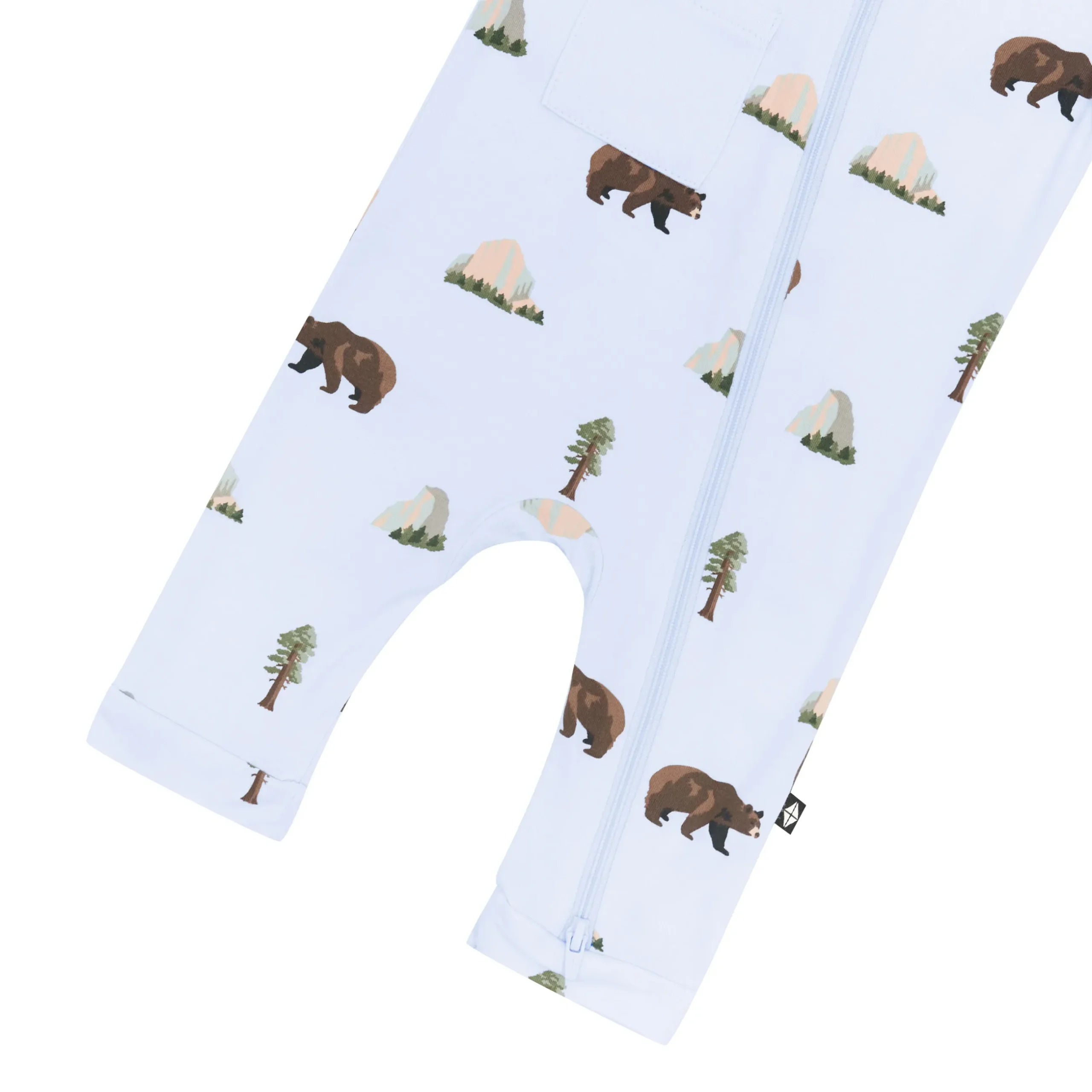 Best Kyte Baby Zippered Sleeveless Romper in Yosemite