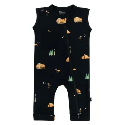 Kyte Baby Zippered Sleeveless Romper in Under the Stars