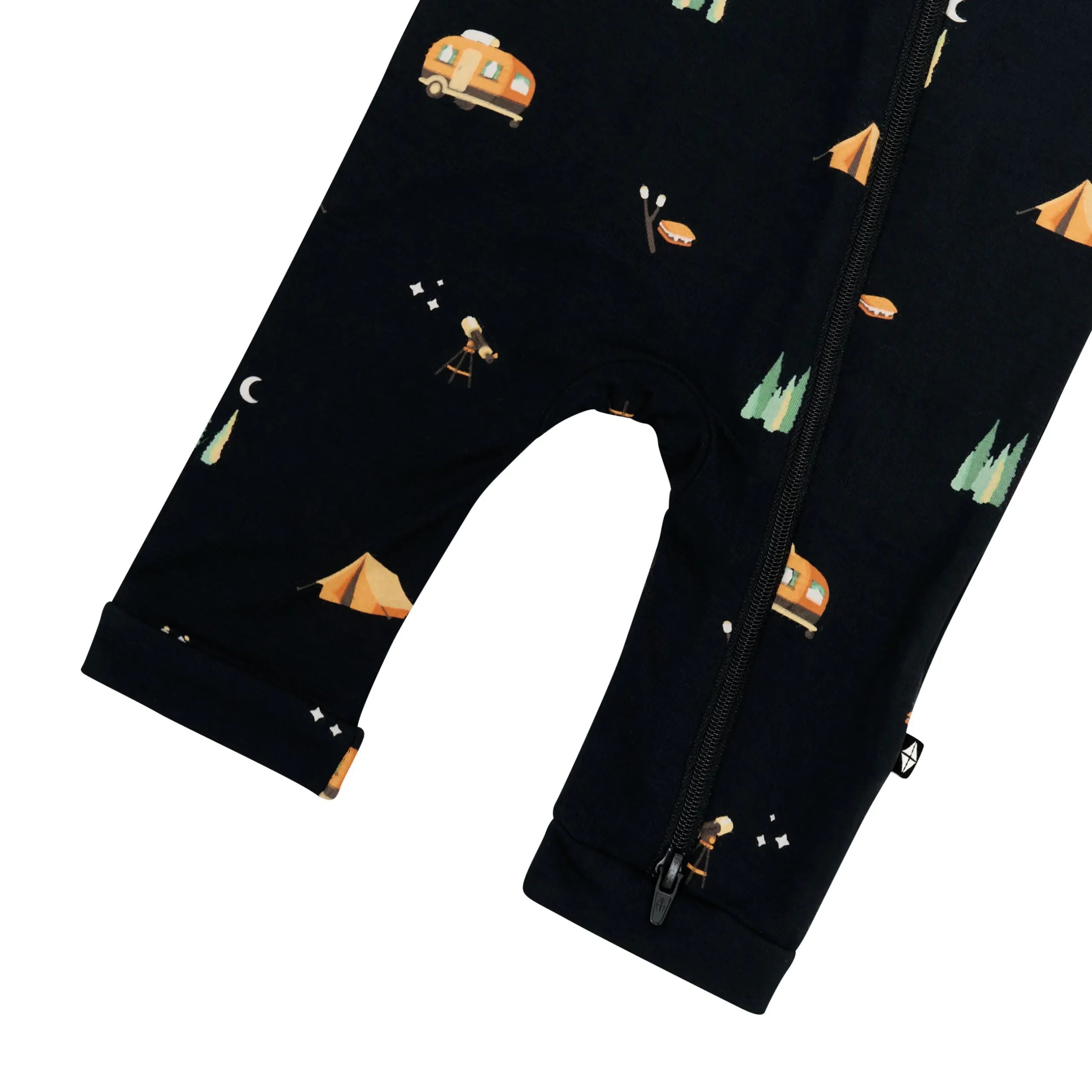 Kyte Baby Zippered Sleeveless Romper in Under the Stars
