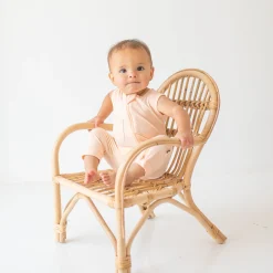 New Kyte Baby Zippered Sleeveless Romper in Canyon