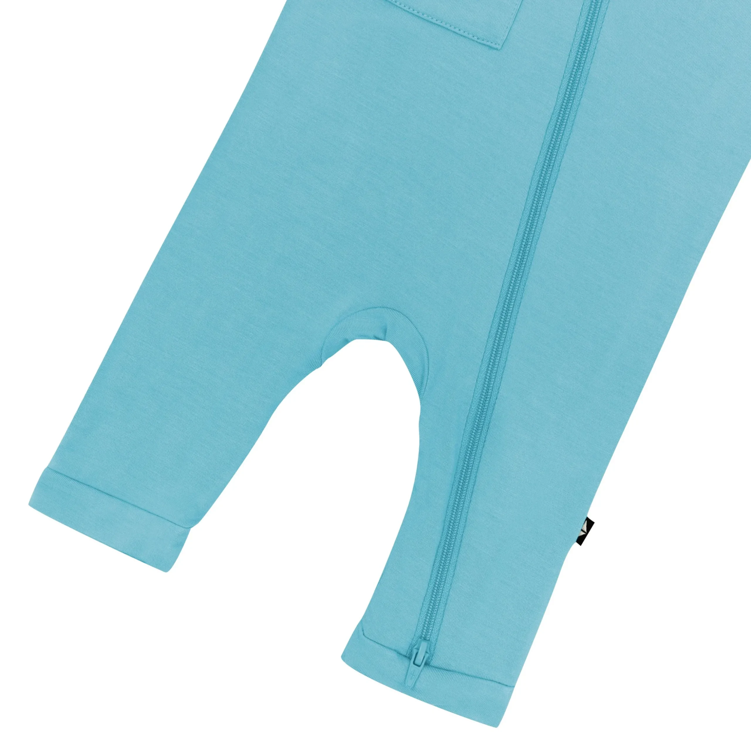 Discount Kyte Baby Zippered Sleeveless Romper in Makai
