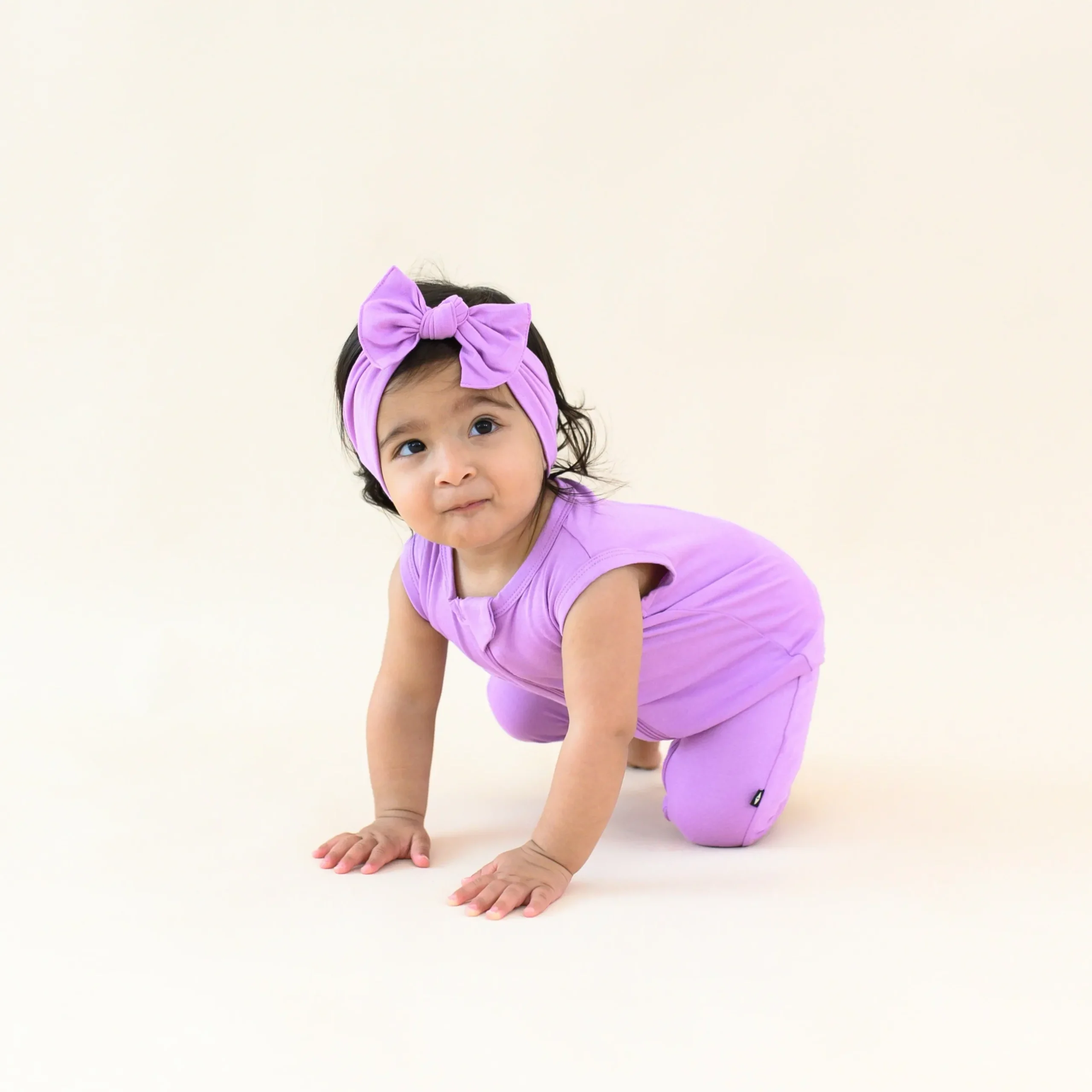 Outlet Kyte Baby Zippered Sleeveless Romper in Poi